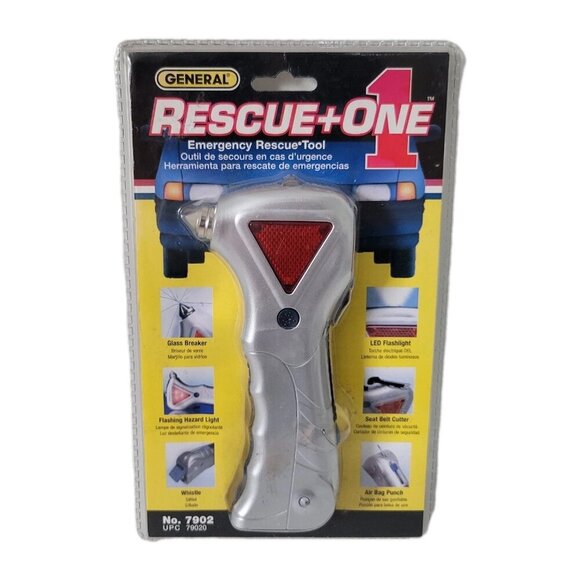 Rescue One Emergency Tool NWT New Old Stock Glass Breaker General Tools - Picture 1 of 3